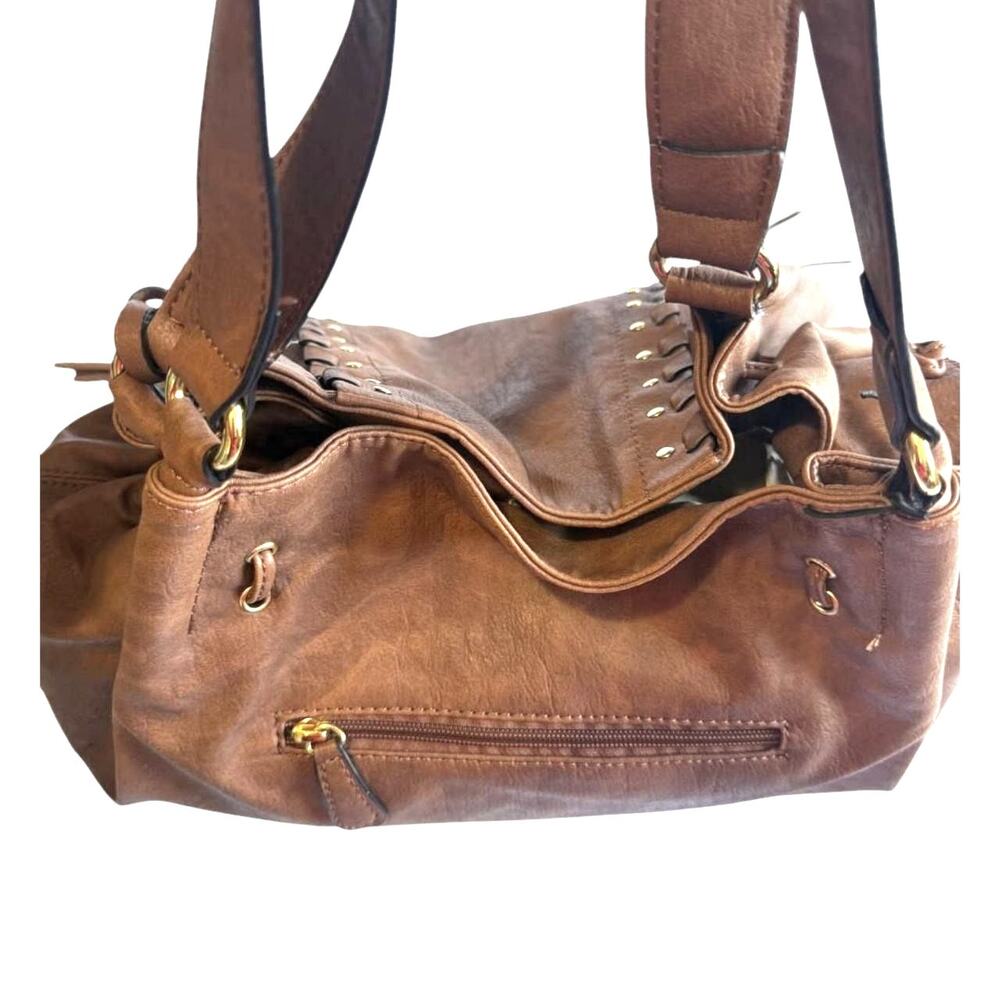 Jessica Simpson Brown Tote Bag - Picture 6 of 10